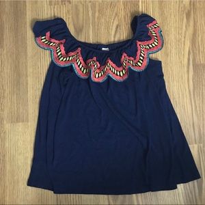 Blue tank. Size 7/8.